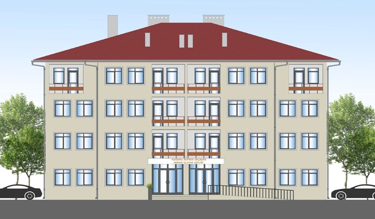 Büyükşehir’den, Orman İşletme’ye hizmet binası