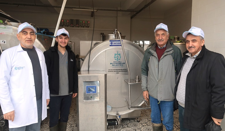 Büyükşehir’den yüzde 50 hibeli soğuk süt tankı desteği