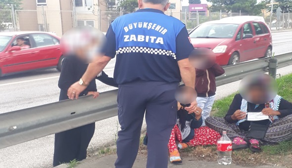 Büyükşehir, dilenci ve seyyar satıcı avında