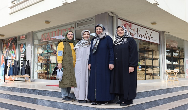 Büyükşehir’in kursu ile kendi işlerinin patronu oldular