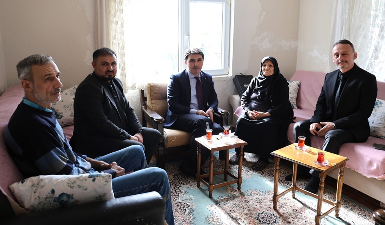 Büyükşehir’in taziye ekipleri kapı kapı geziyor