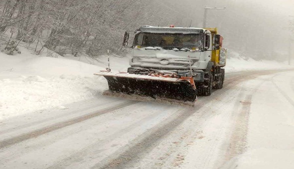 Büyükşehir karla mücadele ekipleri görevde