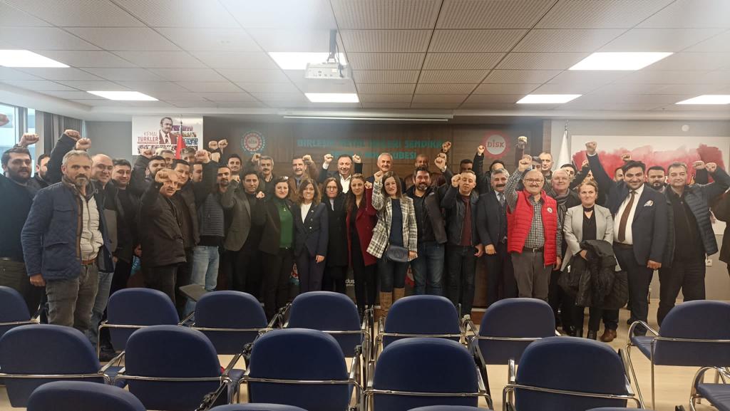 Çakır ve Çiler Gebze’de Metal işçilerinin taleplerini dinledi