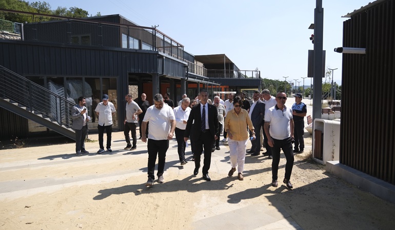 Çayırköy Göleti’nde çalışmalar sürüyor