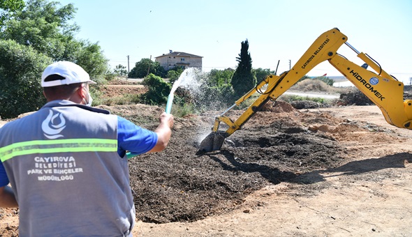 Çayırova Belediyesi, kompost gübre üretiyor