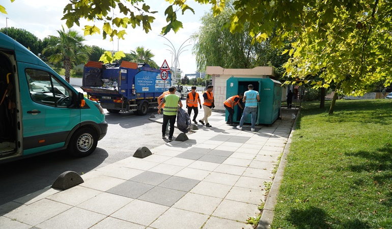Çayırova’da atıklar geri dönüşüme kazandırılıyor