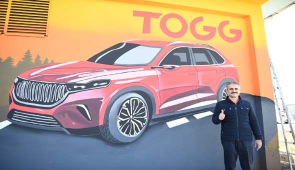 Çayırova’da duvarlar resimlerle hayat buldu