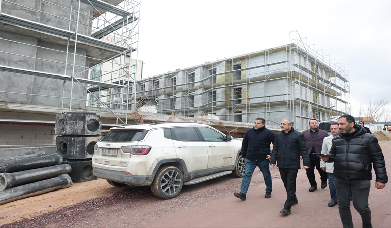 Çayırova’da spor lisesinin inşaatı hızla devam ediyor