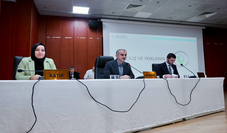 Çayırova’da yılın son meclisinde 4 madde karara bağlandı
