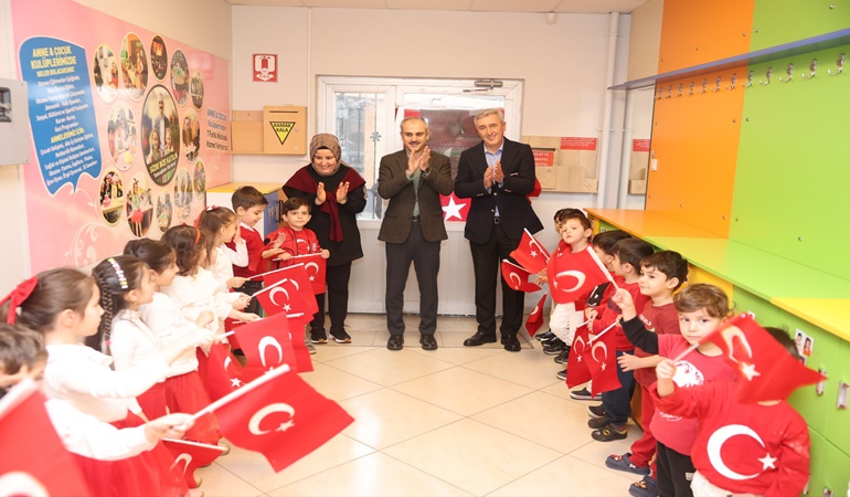 Çayırova’daki çocuk kulüplerinde ikinci yarıyıl böyle başladı