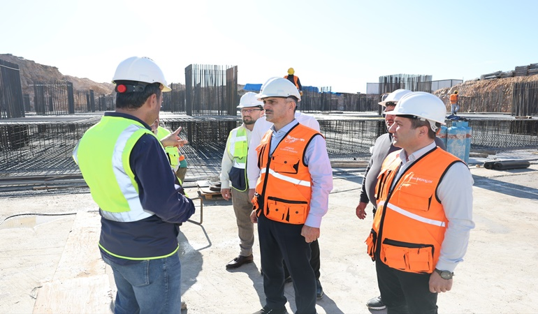 Çayırova Devlet Hastanesi inşaatı hızla ilerliyor