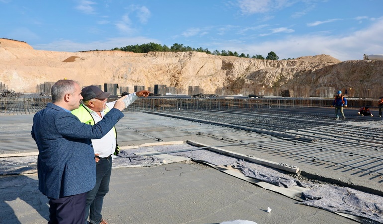 Çayırova Devlet Hastanesi inşaatında tempo yüksek