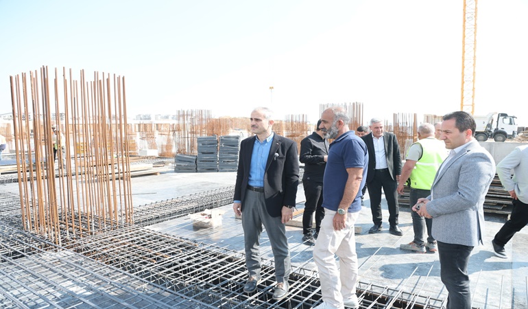 Çayırova Devlet Hastanesi’nin inşaatı hızla devam ediyor
