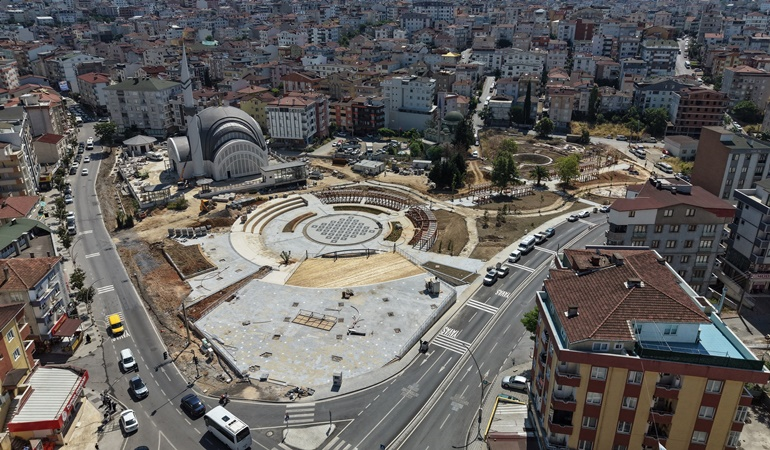 Çayırova Kent Meydanı projesinde sona gelindi