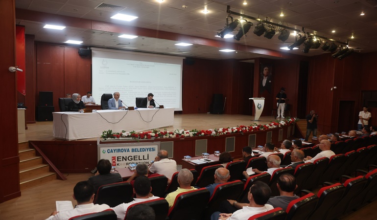 Çayırova Meclisi’nde 11 gündem maddesi karar bağlandı