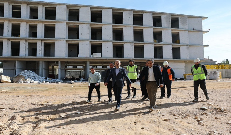 Çayırova Spor Lisesi inşaatı hızla devam ediyor