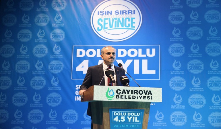 Çayırova’ya 4,5 yılda 3,5 milyar TL’lik yatırım kazandırdık