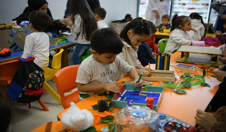 Çayırovalı miniklere geri dönüşüm bilinci aşılanıyor