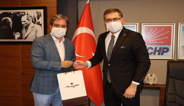 CHP'de bayram ziyareti