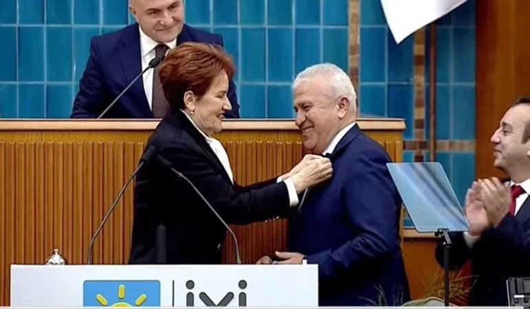 CHP'den istifa eden Başkan İYİ Parti'ye geçti