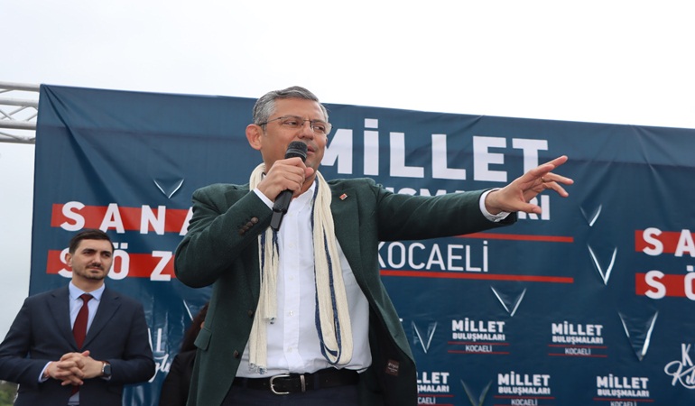 CHP’den Özgür Özel ile Kandıra’da gövde gösterisi