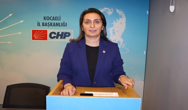 CHP İl Kadın Kolları Başkanı Kaya’dan anlamlı açıklama