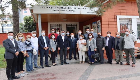 CHP Kocaeli bu kez Gebze’ye çıkarma yaptı