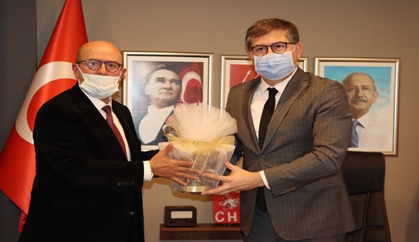 CHP Kocaeli, Lastik İş Genel Başkanı ve yönetimini ağırladı