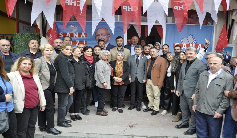 CHP Körfez SKM ofisi açıldı