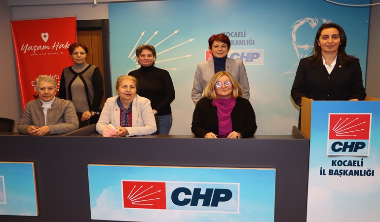CHP’li kadınlar 8 Mart’ta seslendi: Yasalara dokunma, uygula