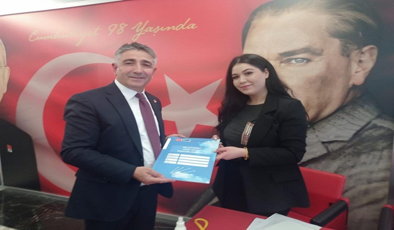 CHP’li Sait Aydın başvurusunu yaptı