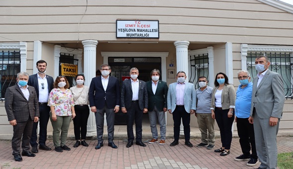 CHP'liler muhtarlık ziyaretlerine başladı