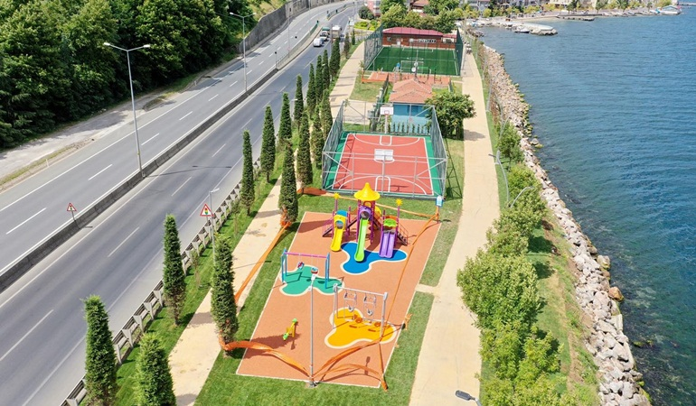 Çift Kaydıraklı Aquapark’ın temeli atıldı