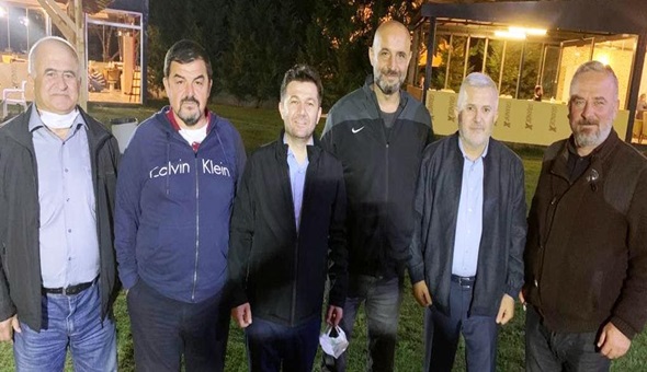 Cimnastik Federasyonu Başkanı Suat Çelen'i balıkçıda ağırladılar