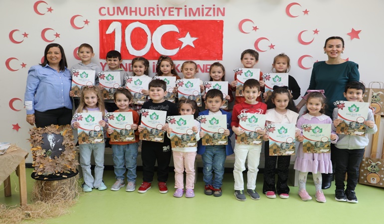 Çınar Çocuk Evlerinde karne heyecanı