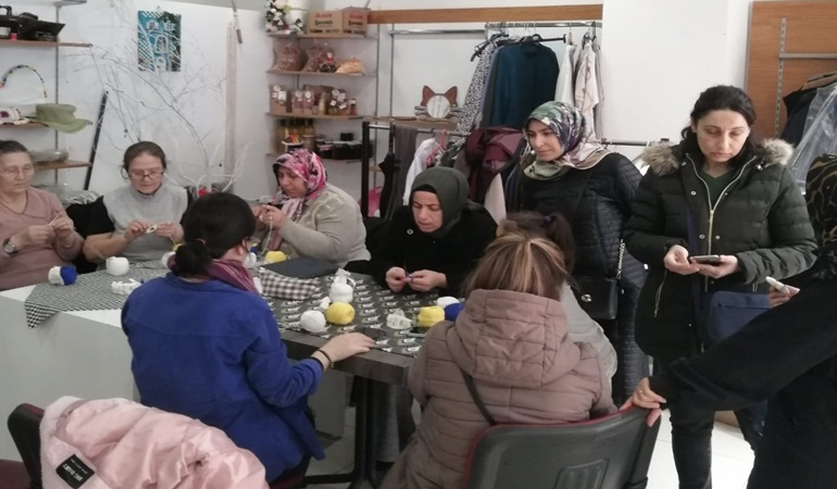 Çınar Kadın Kooperatifi evden iş imkanı ile 2 bin kadına destek sundu