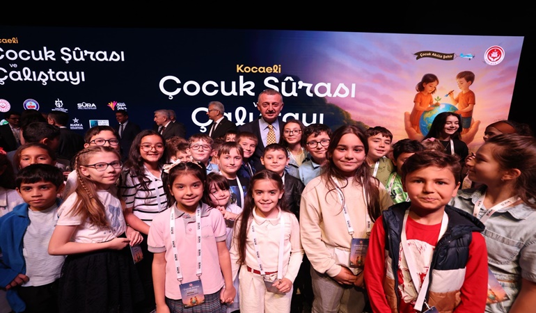 Çocuk Çalıştayı’na çocuklar adeta akın etti!