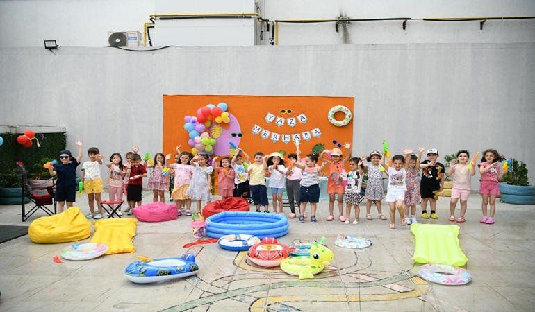 Çocuk kulüpleri yaza merhaba dedi