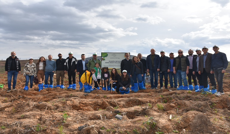 Çolakoğlu Metalurji bu projeyle geleceğe yeşil bir miras bırakıyor