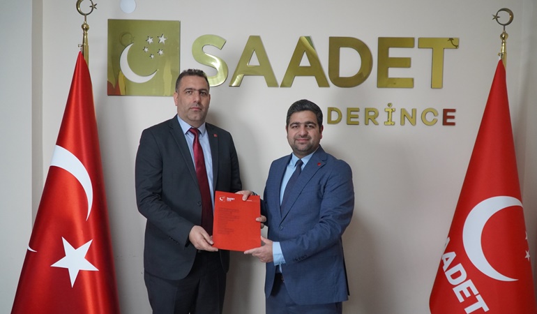 Cuma Ayvaz Saadet Derince’den aday