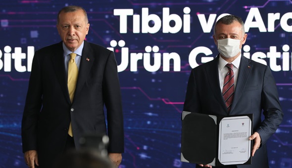 Cumhurbaşkanı Erdoğan'ın katılımıyla imzalar atıldı