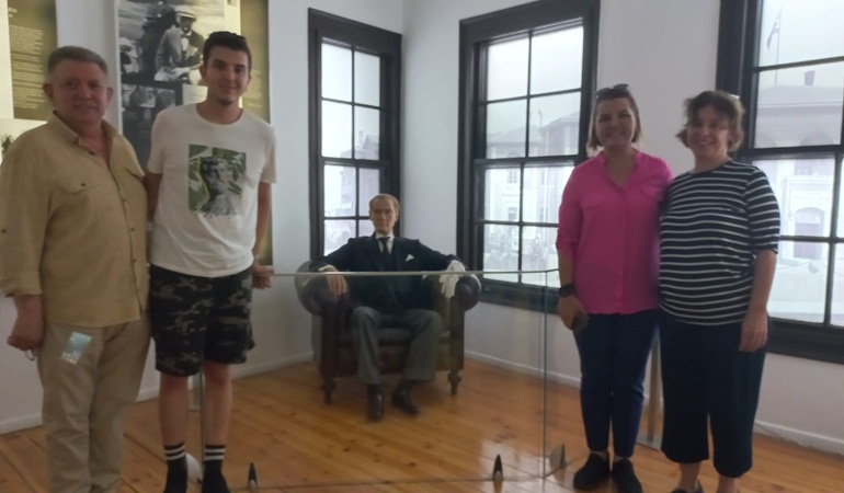 Cumhuriyetin kızı Hürriyet Atatürk’ün doğduğu evde