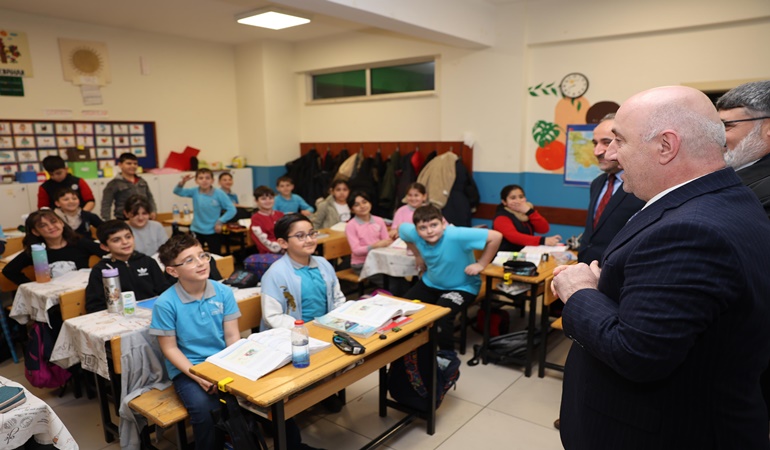 Darıca’da başkan amca derse girdi!