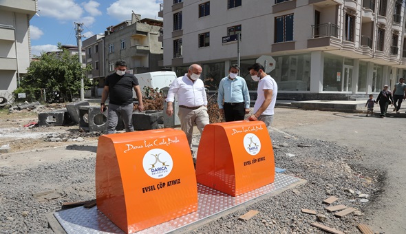 Darıca’da çöpler yer altına alınıyor