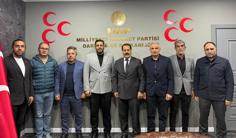 Darıca’da MHP’liler KEDFE yönetimini ağırladı