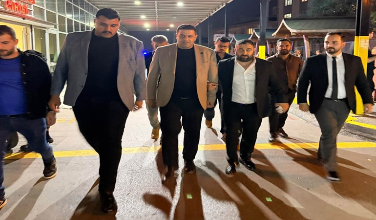 Darıca’da MHP’lilerden kulüp Başkanı Poyraz’a geçmiş olsun ziyareti