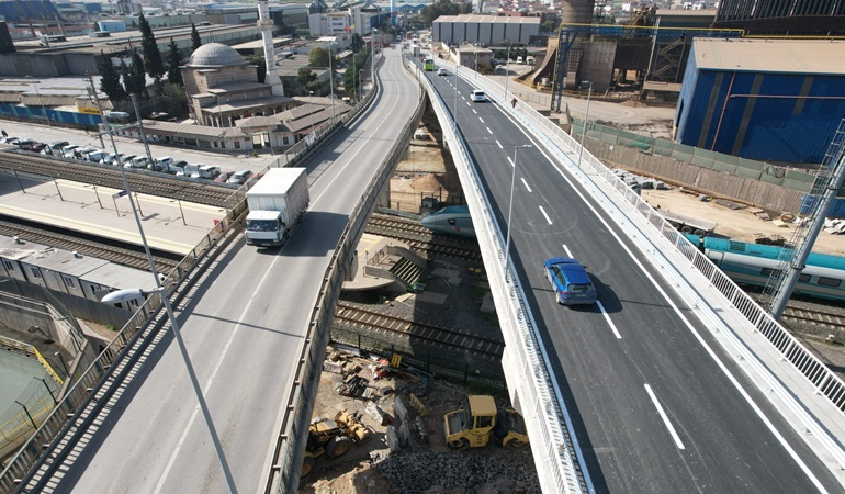 Darıca Osmangazi ilave köprüsü trafiğe açıldı