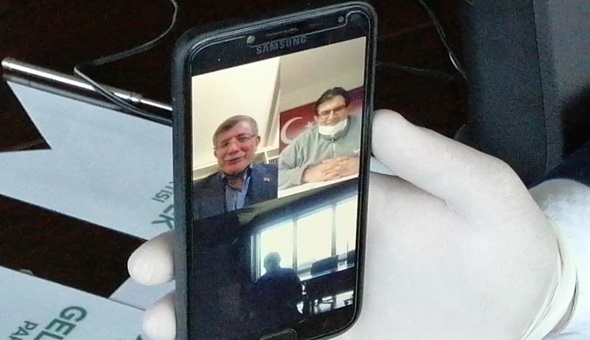 Davutoğlu’ndan Kocaeli teşkilatına teşekkür