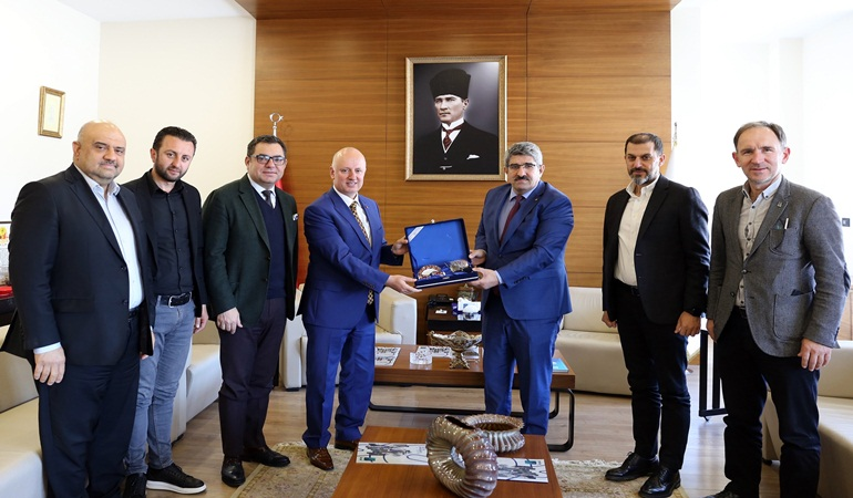 Defterdar Özel’den KOTO’ya veda ve kurumsal ziyaretler 