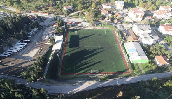 Değirmendere stadı yenileniyor